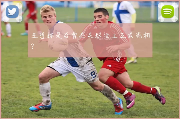 王哲林是否曾在足球场上正式亮相？
