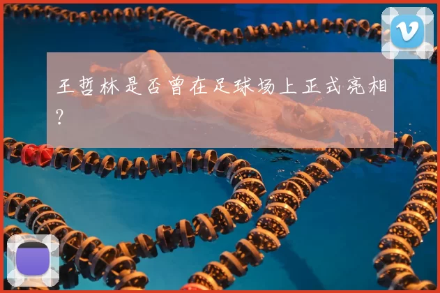 王哲林是否曾在足球场上正式亮相？