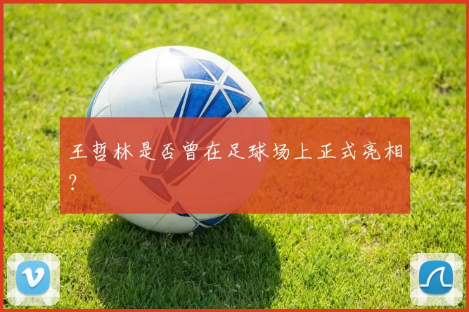 王哲林是否曾在足球场上正式亮相？